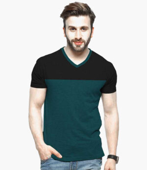 Men green tshirt